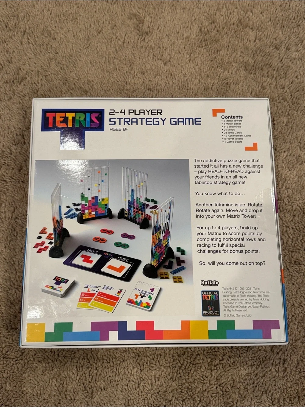 New! Tetris Strategy Game